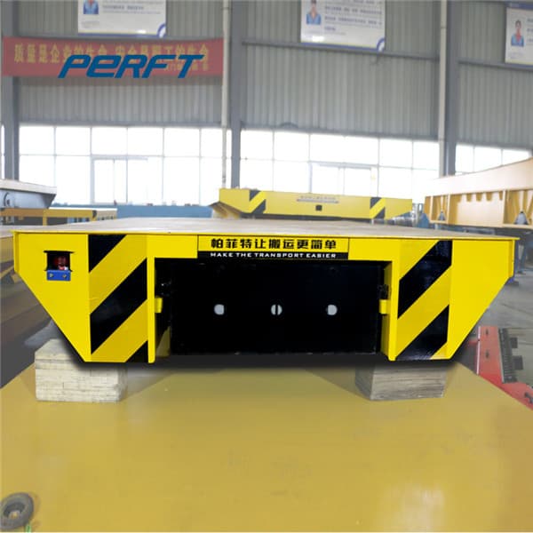 80 Tons Electric Flat Cart For Handling Heavy Material